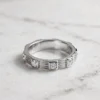 法式復古羅馬柱線戒--antique-roman-pillar-fluted-stacking-ring-027-flat-view-sparkledeer.com