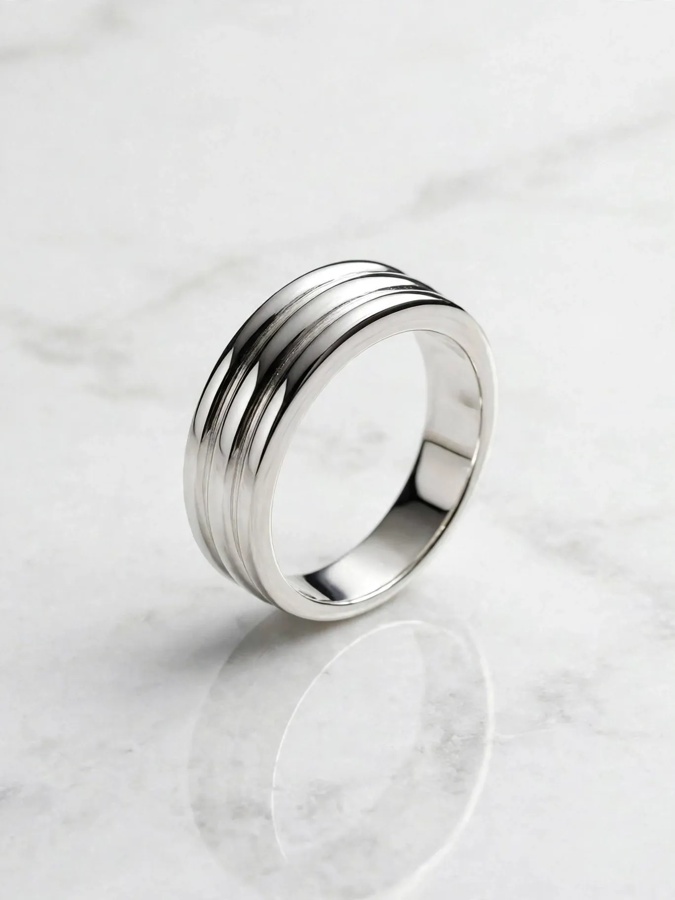 architectural-three-line-geometric-wide-ring-021-front-view 極簡三律動鏡面造型戒--architectural-three-line-geometric-wide-ring-021-front-view-sparkledeer.com