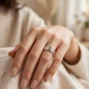 architectural-three-line-geometric-wide-ring-021-model-hand-view 極簡三律動鏡面造型戒--architectural-three-line-geometric-wide-ring-021-model-hand-view-sparkledeer.com