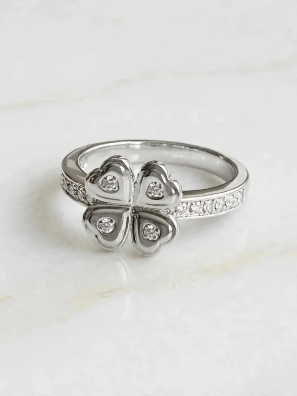 lucky-four-leaf-clover-pave-diamond-ring-010-flat-view 四葉草幸運鑽戒--lucky-four-leaf-clover-pave-diamond-ring-010-flat-view-sparkledeer.com