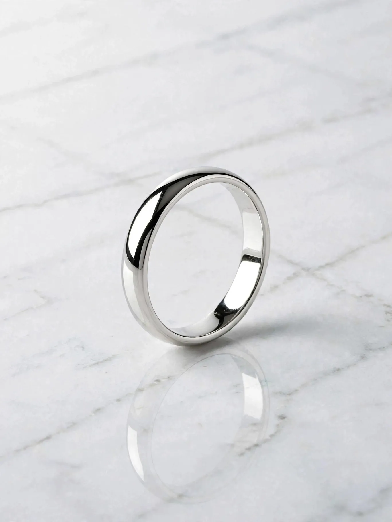 minimalist-high-polish-plain-silver-band-014-front-view 極簡光澤素面戒--minimalist-high-polish-plain-silver-band-014-front-view-sparkledeer.com