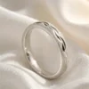 stardust-matte-silver-wave-ring-001-front-view 浮光星塵磨砂銀戒---stardust-matte-silver-wave-ring-001-front-view-sparkledeer.com