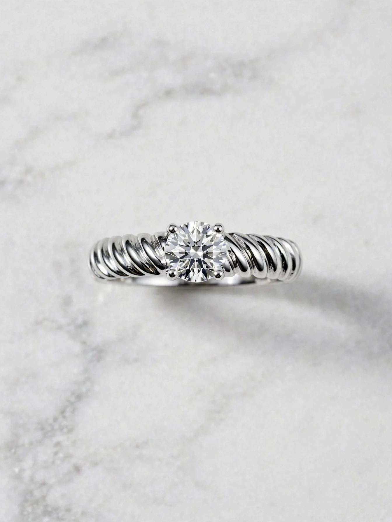 耀眼閃眸麻花扭繩鑽戒--vintage-twisted-rope-solitaire-ring-022-product-view-sparkledeer.com